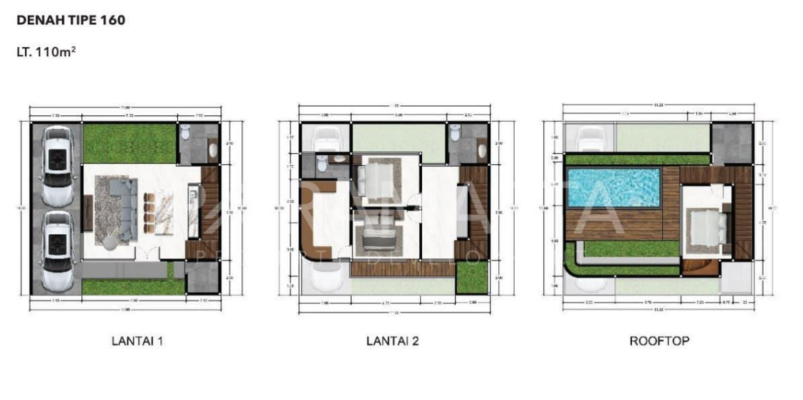 Layout Tipe 160